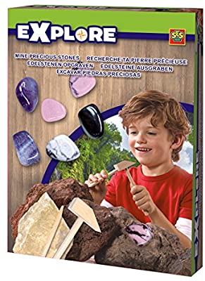 MINE PRECIOUS STONES PINK-PURPLE EDUCATIONAL,TEACHER HOME SCHOOL, LEARNING
