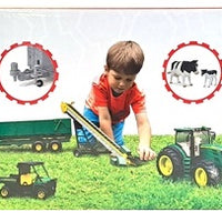 BIG FARM CATTLE TRAILER WITH COWS 1/16