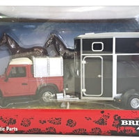 LAND ROVER AND HORSE SET  1/32