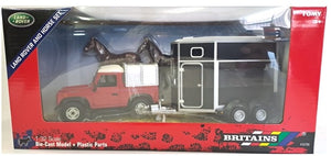 LAND ROVER AND HORSE SET  1/32