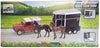 LAND ROVER AND HORSE SET  1/32