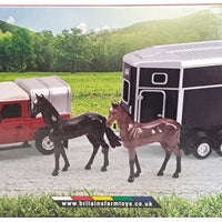 LAND ROVER AND HORSE SET  1/32