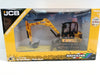 JCB MIDI EXCAVATOR YELLOW MUDDY VERSION 1:32 DIECAST TRACTOR