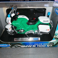 BMW R1100 RT 1/18 POLIZEI BIKE (POLICE) DIECAST, DIECAST MOTORBIKE, COLLECTABLE MOTORCYCLE.