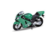 KAWASAKI 2001 NINJA ZX-12R 1/18 DIECAST, DIECAST MOTORBIKE, COLLECTABLE MOTORCYCLE.