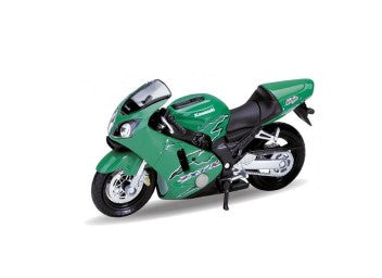 KAWASAKI 2001 NINJA ZX-12R 1/18 DIECAST, DIECAST MOTORBIKE, COLLECTABLE MOTORCYCLE.
