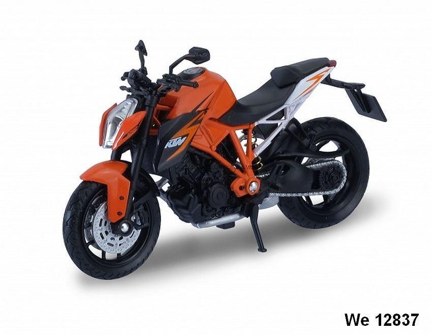 1:18 KTM 1290 SUPER DUKE R ORANGE - morethandiecast.co.za