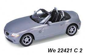 BMW Z4 CONVERTIBLE M. BLUE  1/24 DIECAST
