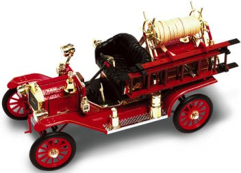 FORD MODEL T FIRE ENGINE RED 1914 1/18 DIECAST