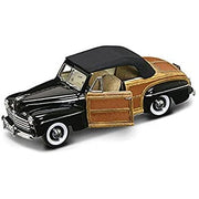 1:18 FORD SPORTSMAN BLACK 1946 DIECAST