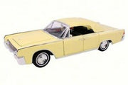 1:18 LINCOLN CONTINENTAL YELLOW DIECAST