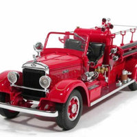 1:24 MACK TYPE 75BX FIRE TRUCK RED DIECAST
