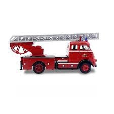 1:43 DAF A 1600 FIRE TRUCK RED 1962 DIECAST