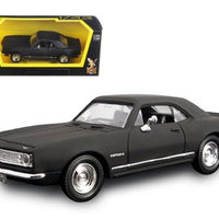 1:43 CHEV CAMARO Z28 1967 BLACK DIECAST