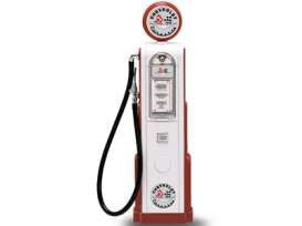 1:18 GAS PUMP CORVETTE EMBLEM SQUARE DIECAST