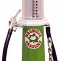 1:18 GAS PUMP MAGNOLIA EMBLEM ROUND DIECAST