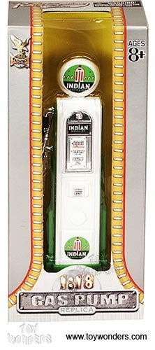 1:18 GAS PUMP INDIAN EMBLEM SQUARE DIECAST