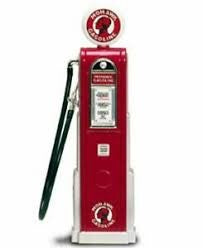 1:18 GAS PUMP MOHAWK EMBLEM SQUARE DIECAST