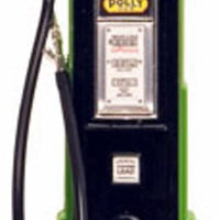 1:18 GAS PUMP POLLY EMBLEM SQUARE DIECAST