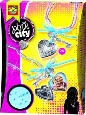 PINK CITY FRIENDSHIP NECKLACE - morethandiecast.co.za