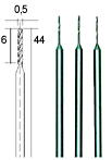 MICRO TWIST DILLS HSS 05 MM 3 OFF