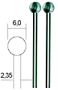 Proxxon - Wolfram vanadium steel milling Cutters (6mm) - Sphere - morethandiecast.co.za