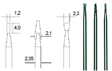 Proxxon - Tungsten carbide milling Cutters - morethandiecast.co.za