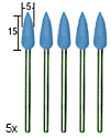 Proxxon - Flexible silicon  bullets - morethandiecast.co.za