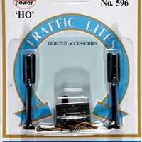 HO SCALE TRAFFIC LIGHT WITH SWITCH 3 WAY, PLASTIC SCALE MODEL,MODEL TRAIN ACCESSORIE