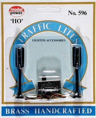 HO SCALE TRAFFIC LIGHT WITH SWITCH 3 WAY