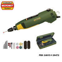 Proxxon - MINIMOTOR MULTI TOOL 220V WITH BOX  AND 40 ACCESSORIES . MM220E+, ARTS AND CRAFTS, MINIATURE MODEL BUILDING, PROXXON ACCESSORIES